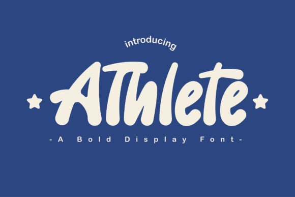 Athlete: The Handwritten Font That Brings Energy to Your Designs