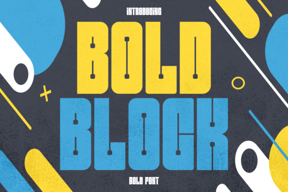 Bold Block: A Power-Packed Display Font for Modern Brands