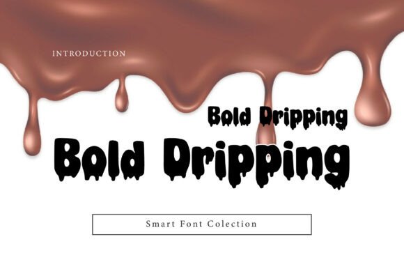 Bold Dripping: The Ultimate Spooky Display Typeface