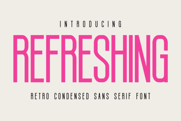 Channel Vintage Sophistication with the Refreshing Font