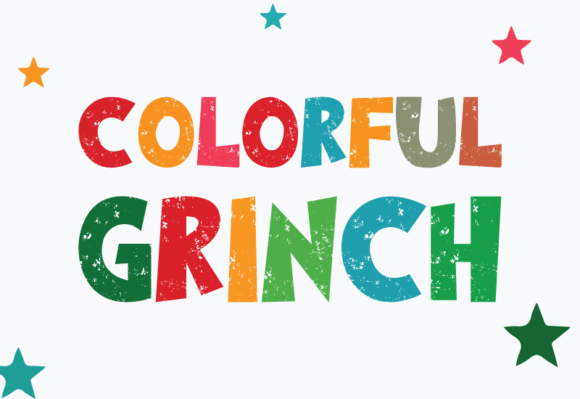 Colorful Grinch: Capturing Holiday Mischief in Your Design