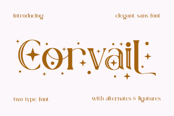 Corvail: The Modern Sans Serif with Timeless Elegance
