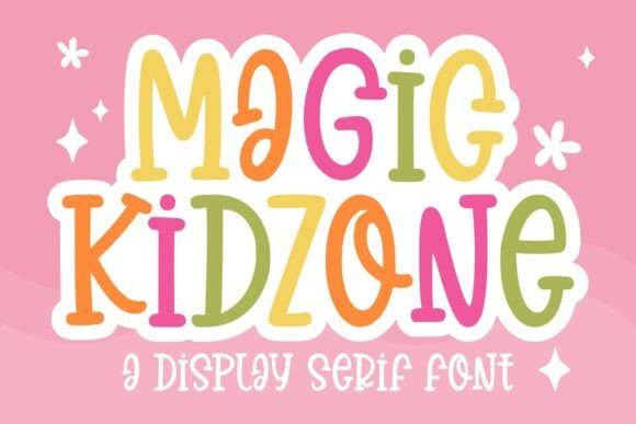 Magic Kidzone: A Playful Serif for Imaginative Projects