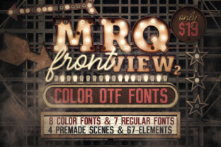 Marquee Front View: Color Fonts & Your Creative Toolkit