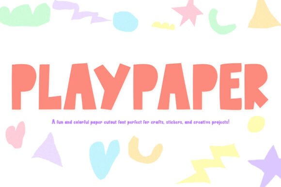 Playpaper: The Handmade Font for Creative Projects