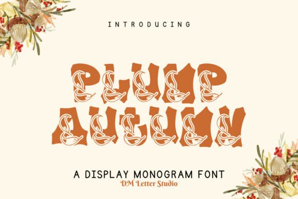 Plump Autumn: Your Go-To Typeface for Cozy Seasonal Design