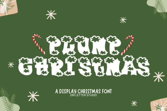 Plump Christmas: The Ultimate Holiday Display Typeface
