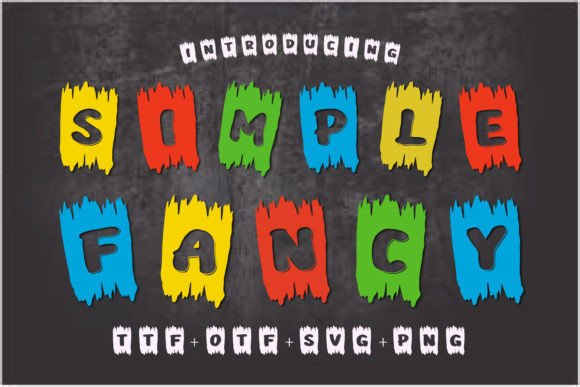 Simple Fancy: A Color Font That Brings Playful Energy to Every Design